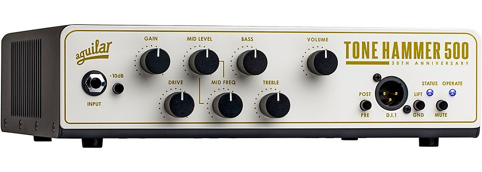 Aguilar 30th Anniversary Limited-Edition Tone Hammer 500 V2 Bass Amp Head