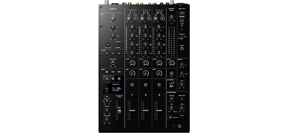 AlphaTheta DJM-V5 3-Channel DJ Mixer