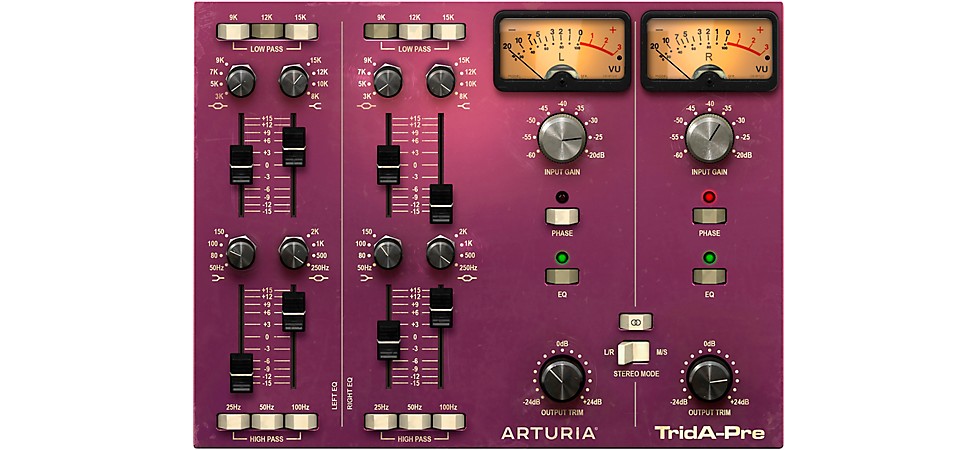 Arturia TridA-Pre Preamp Plug-in