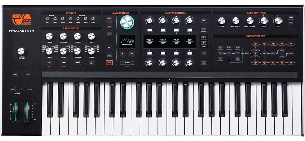 ASM Hydrasynth 49-Key Wave Morphing Synthesizer