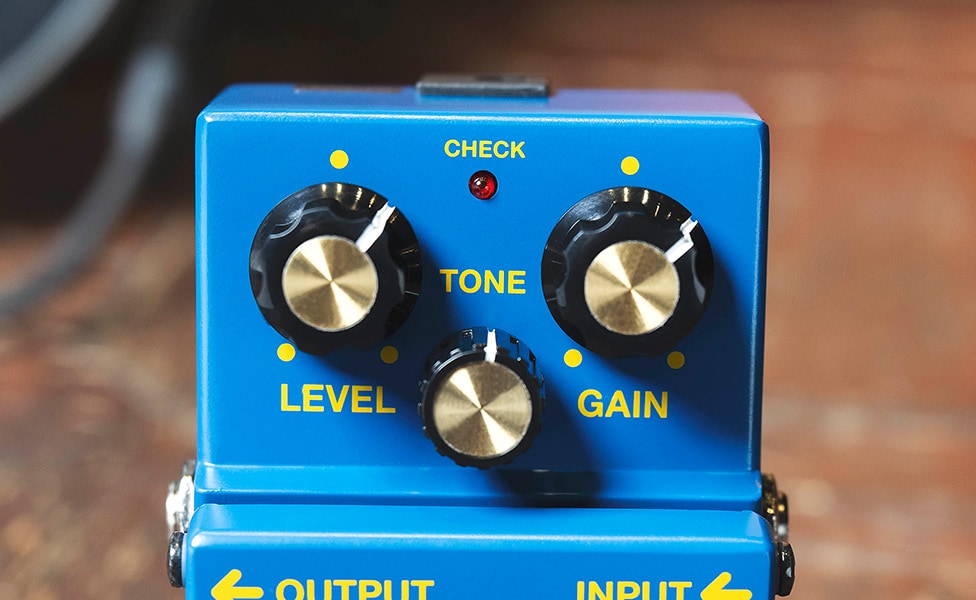 BOSS BD-2 Blues Driver Overdrive Pedal Control Knobs