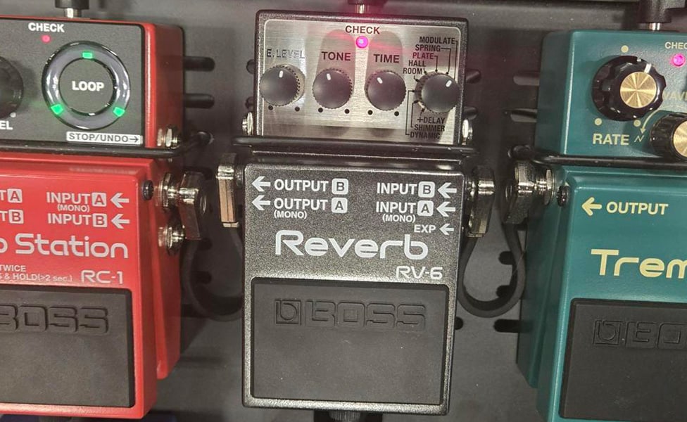BOSS RV-6 Reverb Pedal
