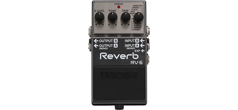 BOSS RV-6 Digital Reverb Pedal