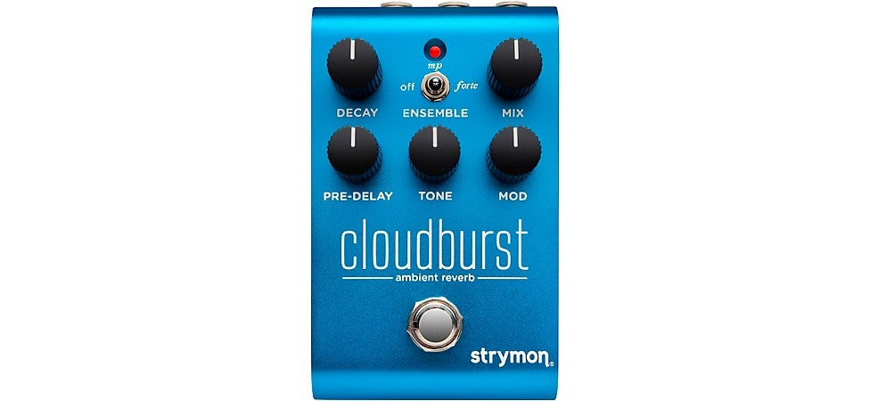 Strymon Cloudburst Ambient Reverb Front Panel