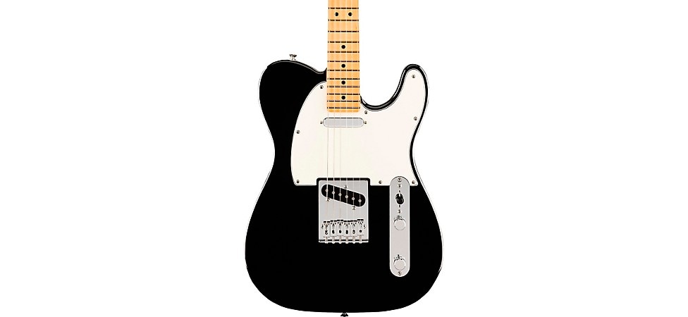 Fender Player II Telecaster Maple Fingerboard Electric Guitar in Black