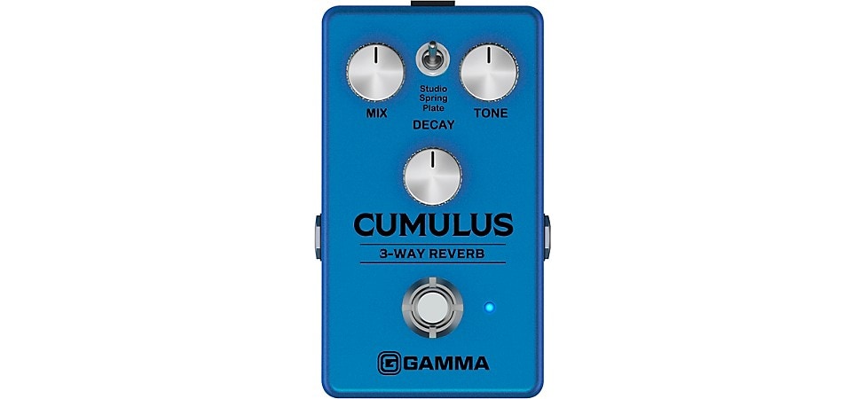 GAMMA Cumulus 3-Way Reverb Pedal
