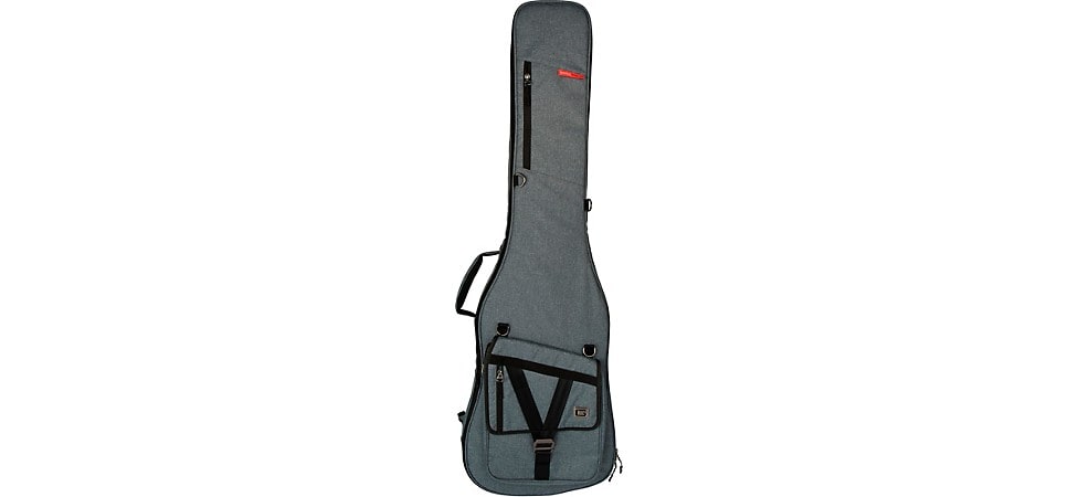 Gator GT-BASS-TPV2 Transit Pro Bass Guitar Gig Bag in Slate Gray