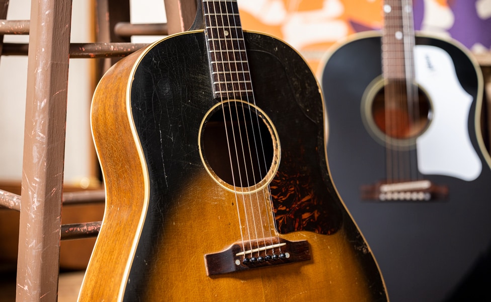 Vintage Gibson J-45 Acoustic Guitar Body