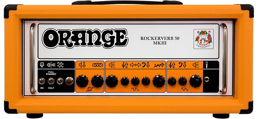 Orange Amplifiers Rockerverb 50 MKIII 50W Tube Guitar Amp Head