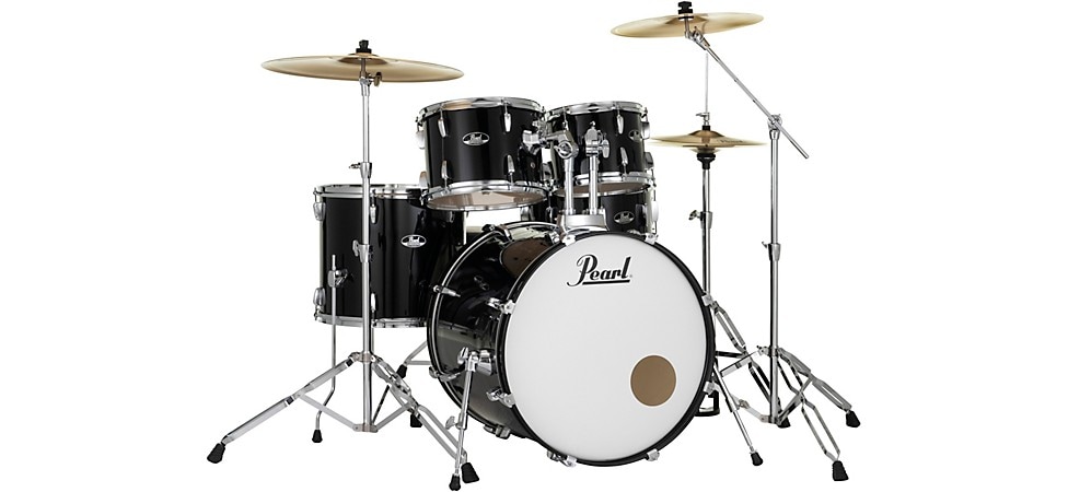 Pearl Roadshow Complete 5-Piece Drum Set with Hardware and Cymbals