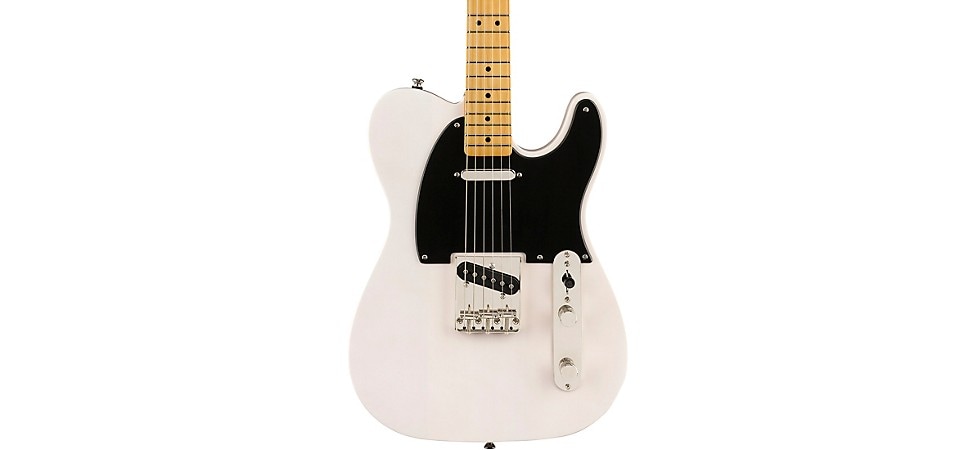 Squier Classic Vibe '50s Telecaster Maple Fingerboard Electric Guitar in White Blonde