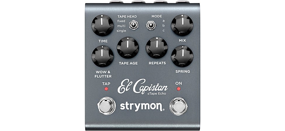 Strymon El Capistan V2 dTape Echo Effects Pedal