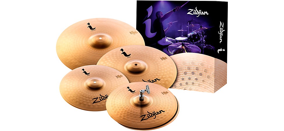 Zildjian I Series Pro Cymbal 5-Pack With Free 14" Crash