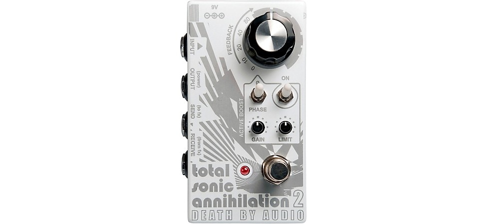 Death by Audio Total Sonic Annihilation 2 Forced Feedback Loop Noise Effects Pedal
