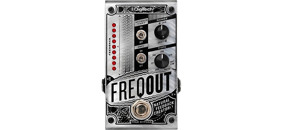 DigiTech FreqOut Frequency Dynamic Feedback Generator Effects Pedal