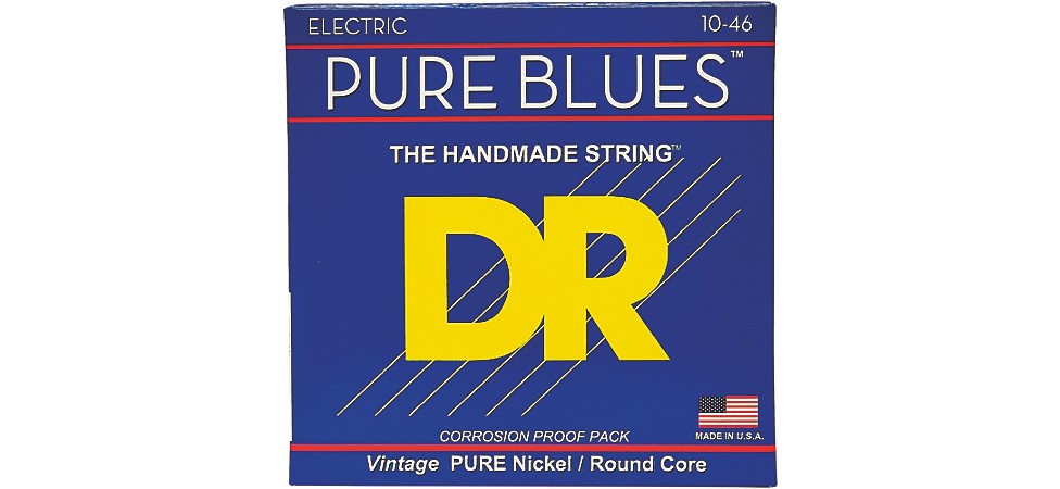 DR Pure Blues Nickel Electric Guitar Strings (10-46)