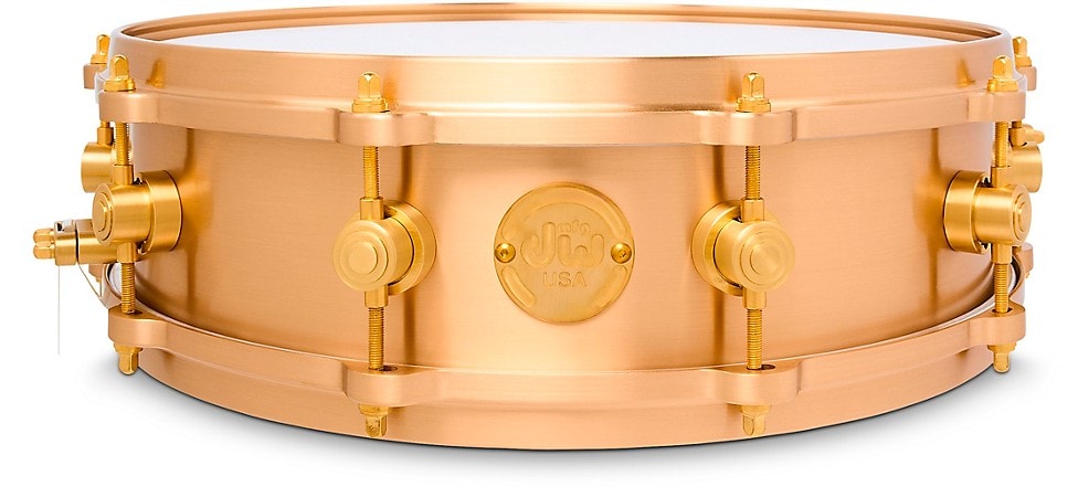 DW MFG True-Cast Bell Bronze Piccolo Snare Drum 14x4"