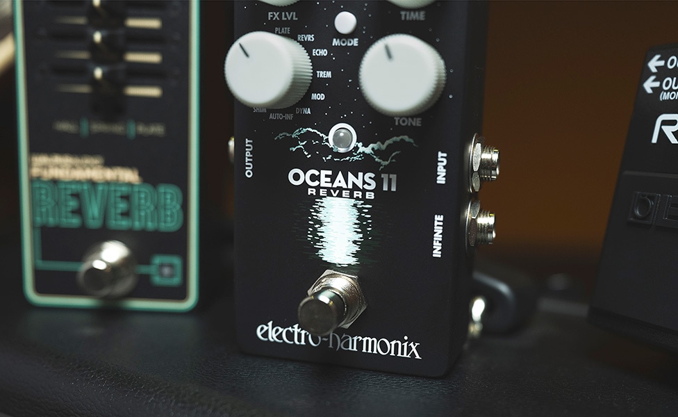 Electro-Harmonix Oceans 11 Reverb Effects Pedal