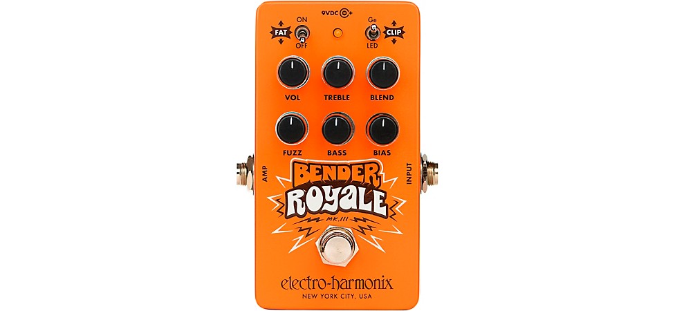 Electro-Harmonix Bender Royale Fuzz Pedal