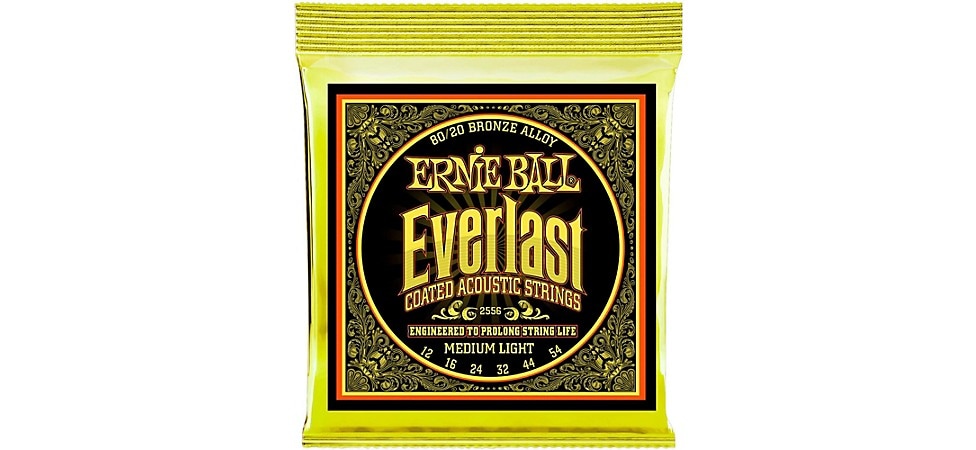 Ernie Ball 2556 Everlast 80/20 Bronze Acoustic Guitar Strings
