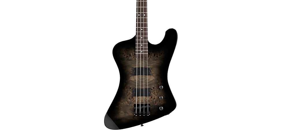 ESP LTD Phoenix-204DX Bass Guitar in Black Burst