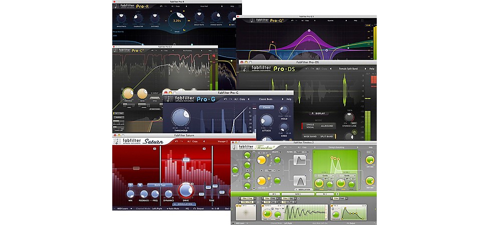 FabFilter Mixing Software Bundle