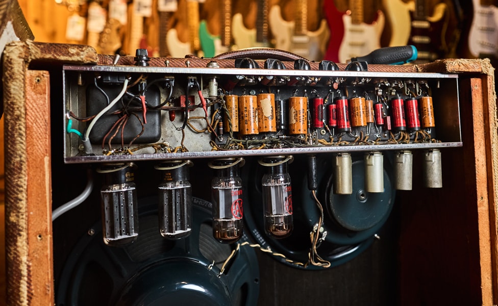 Fender 1955 "Low Power" Tweed Twin Chassis