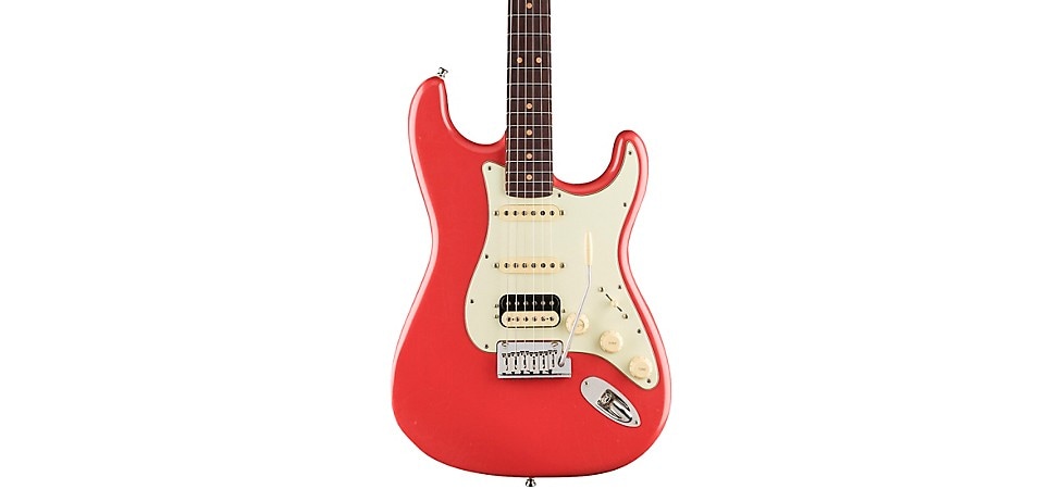 Fender American Ultra Luxe Vintage '60s Stratocaster HSS in Fiesta Red