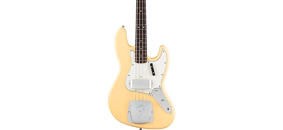 Fender Limited-Edition Laura Lee Jazz Bass in Vintage White
