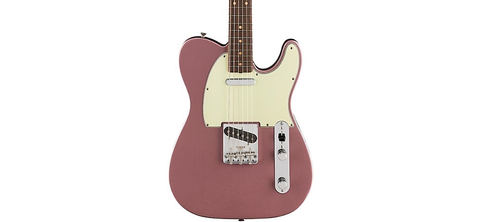 Fender Vintera II Road Worn '60s Telecaster with Rosewood Fingerboard in Burgundy Mist Metallic