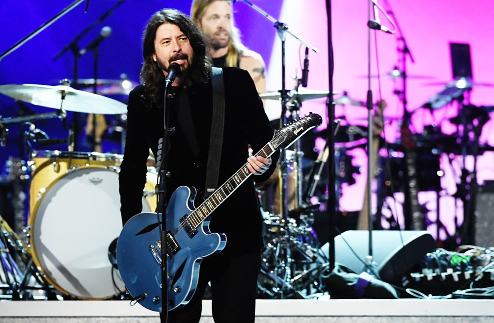 Foo Fighters perform at "Let's Go Crazy" Prince Tribute - Courtesy of the Recording Academy®/ Getty Images © 2020