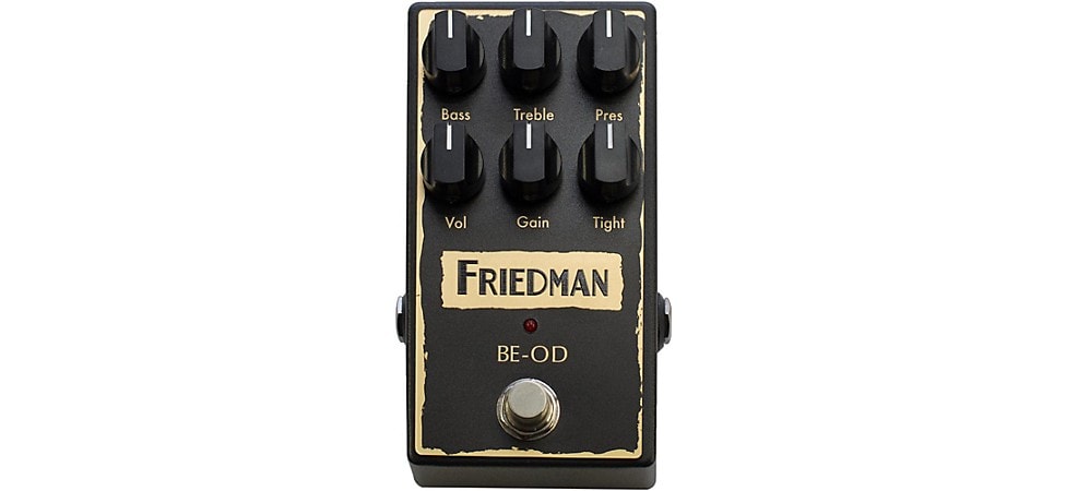 Friedman BE-OD Brown Eye Overdrive Pedal