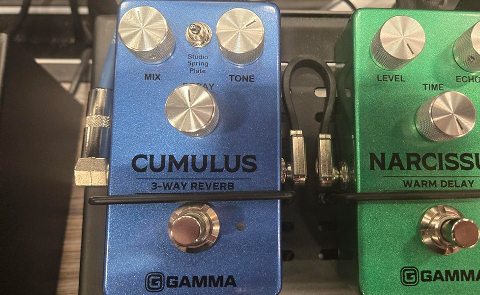 GAMMA Cumulus 3-Way Reverb Pedal
