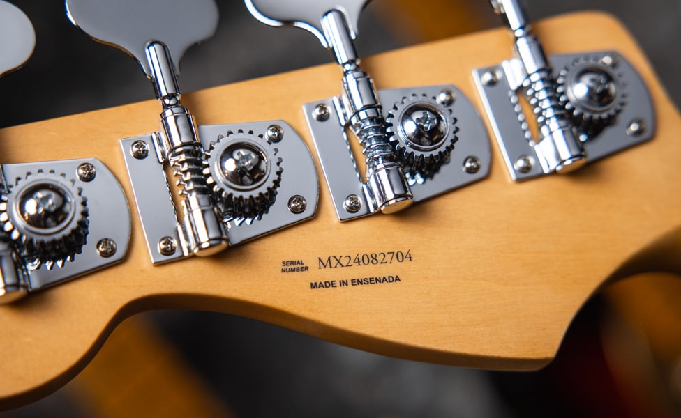 Fender Player II Jazz Bass Headstock Serial Number