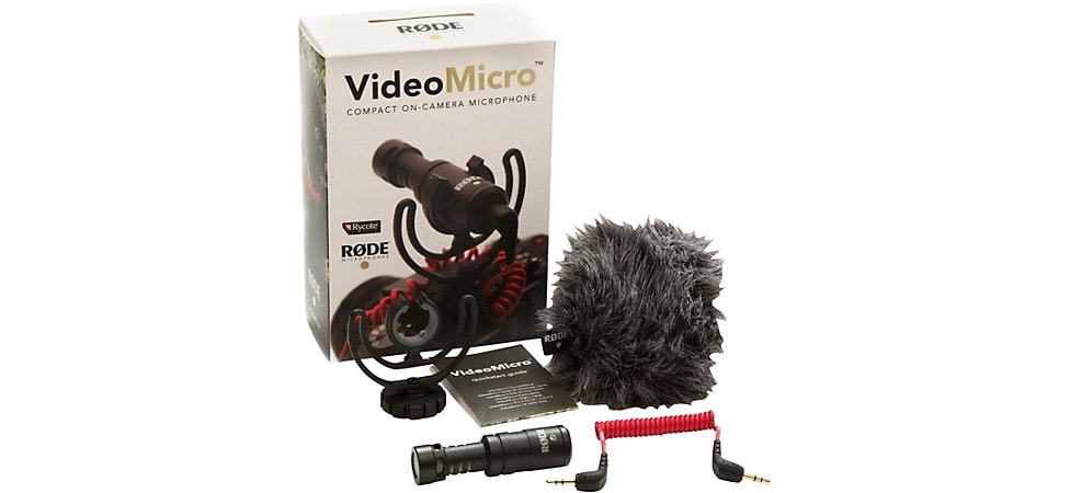 RODE VideoMicro Compact Directional On-Camera Microphone