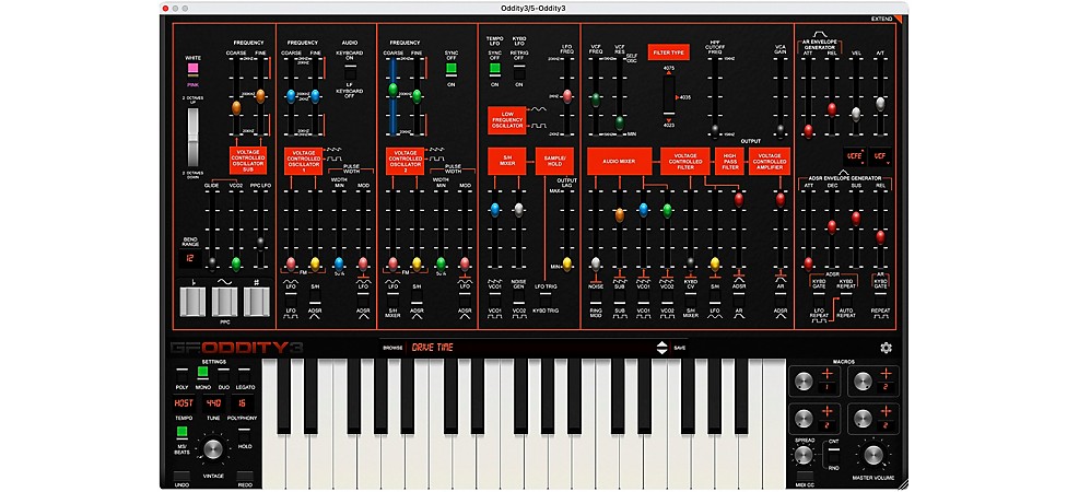 GForce Oddity3 Software Synthesizer
