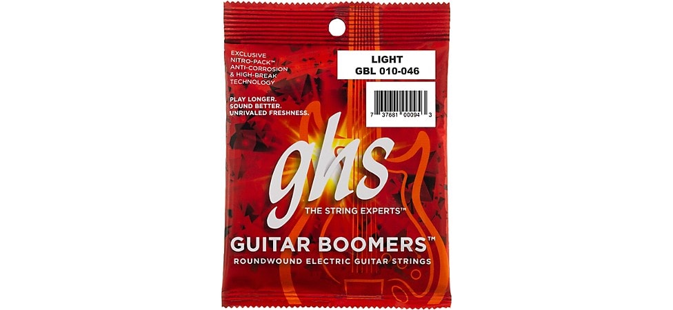 GHS GBL Boomers Electric Guitar Strings (10-46)