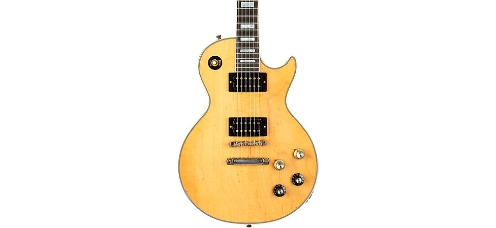 Gibson Custom Mick Ronson 1968 Les Paul Custom Collector's Edition in Ebony/Antique Natural