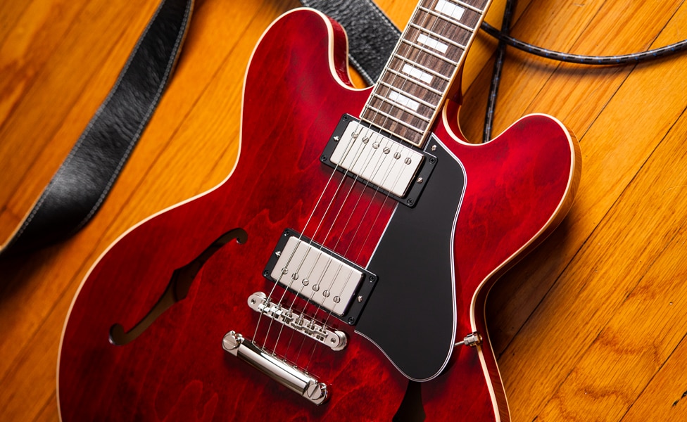 Gibson ES-335 '60s Block Limited-Edition in Cherry