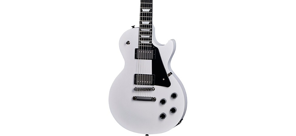 Gibson Les Paul Modern Studio Electric Guitar Worn White