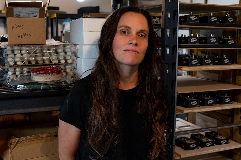 Pedal Builder Heather Brown