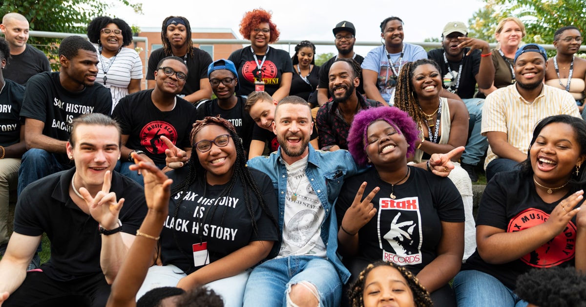 Stax Music Academy: Levi’s Music Project and Justin Timberlake foster the next generation of Soul Communicators