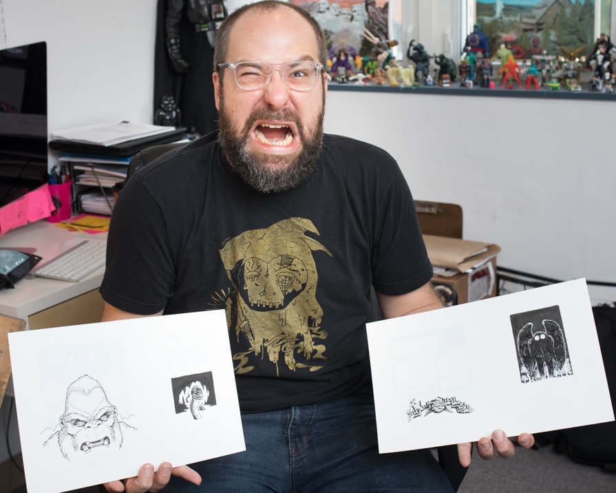 Matt Horak with EQD Monster Pedal Sketches