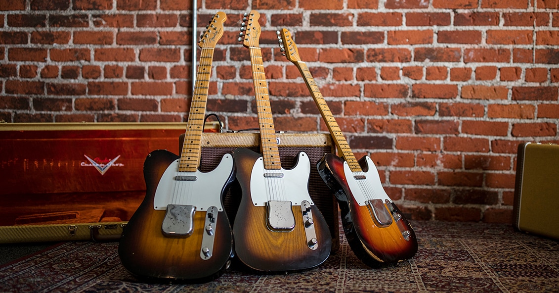 Guitar Center and Fender Custom Shop Recreate Joe Bonamassa's Sunburst '55 Fender Telecaster