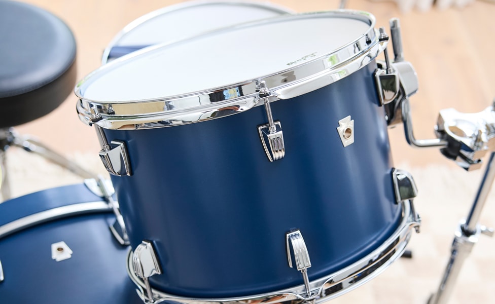 Ludwig Heritage Cherry Shell Pack Rack Tom in Resolute Blue