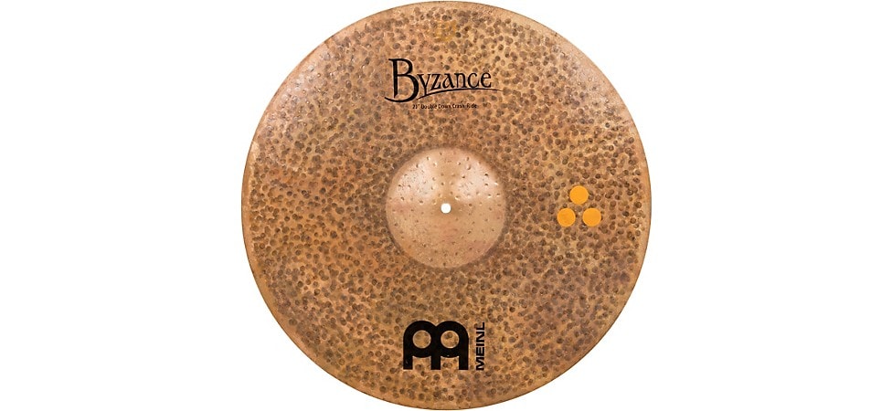MEINL Byzance Dark Matt Halpern Concept Model Double Down Crash Ride 21in