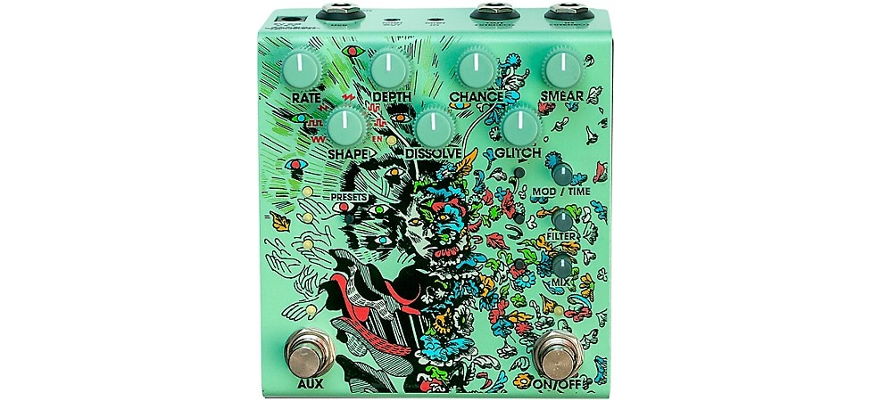 Old Blood Noise Endeavors Parting Glitch Delay, Reverb and Modulation Pedal