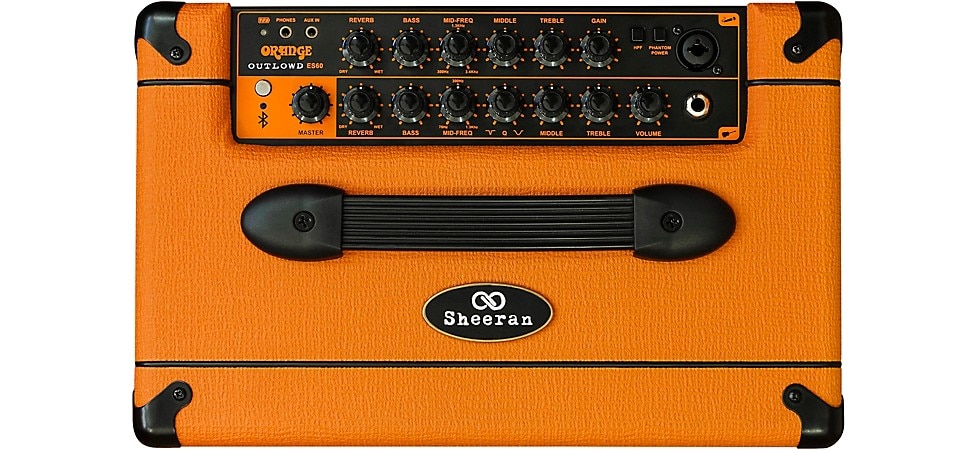 Orange Amplifiers Outlowd ES60 Acoustic Guitar Amp Control Panel