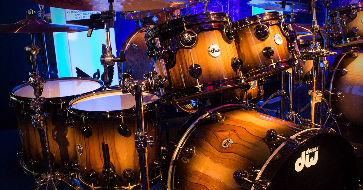 Limited Edition DW Pure Tasmanian Timber Drum Kit