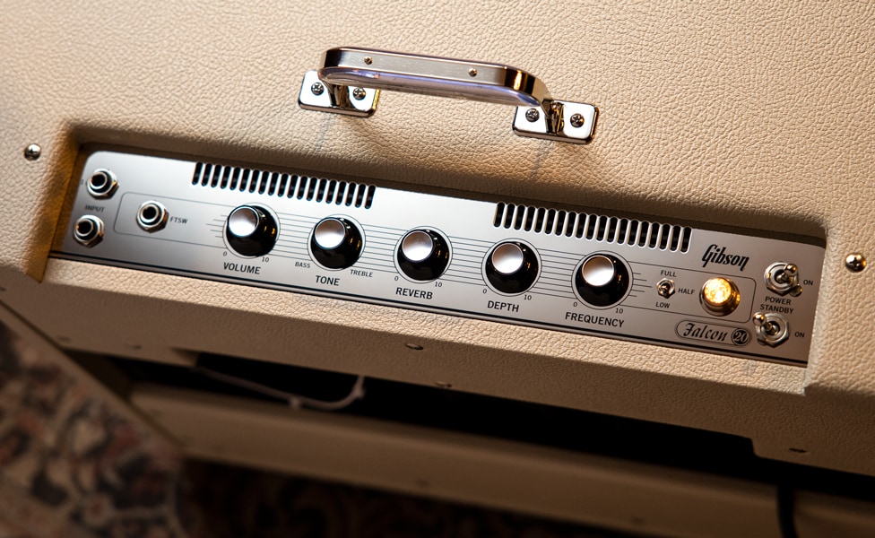 Gibson Falcon 20 Combo Amplifier Control Panel